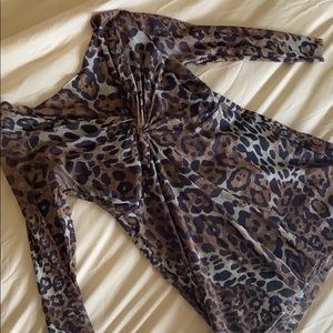 Leopard blouse